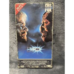 Enemy Mine (VHS, 1986, CBS Fox) Dennis Quaid, Louis Gossett Jr. Sci-Fi Movie